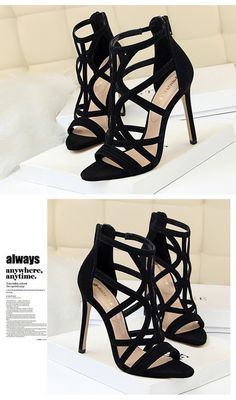 Women's High Heel Sandals Hot Sale SD3336 · Mileg · Online Store Powered by Storenvy Fancy Sandals, Fall Heels, Gladiator High Heels, Roman Style, Fun Heels, Designer High Heels, Cute Heels, Pretty Shoes, Party Shoes