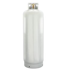 a propane tank is shown on a white background