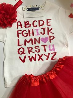 I Love You Alphabet, ABC, I Heart You, I Heart U, Valentine, Valentines Day, Vday, Toddler Tshirt, V Red Text Print Top As A Gift, Red Tops With Text Print As A Gift, Red Top With Text Print For Gift, Red Top With Text Print As A Gift, Red Letter Print T-shirt For Gift, Red Heart Graphic Top As A Gift, Red T-shirt With Letter Print As Gift, Red Letter Print T-shirt As Gift, Cute Red Tops For Valentine's Day