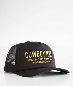 Sendero Provisions Co. Cowboy Trucker Hat - Black , Men's Blackgold Embroidered snapback hat One size fits most. Apparel & Accessories > Clothing Accessories > Hats Trucker Snapback Hat With Short Brim For Rodeo, Trucker Baseball Cap With Curved Brim For Rodeo, Rodeo Baseball Cap With Short Brim, Adjustable Snapback Hat For Rodeo With Short Brim, Trucker Style Baseball Cap For Rodeo, Adjustable Snapback Trucker Hat For Rodeo, Black Flat Bill Trucker Hat For Rodeo, Adjustable Trucker Hat For Rodeo, Trucker Style Flat Bill Snapback Hat For Rodeo