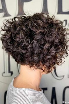 Short Curly Bob Hairstyles, Short Curly Hairstyles, Curly Hair Women