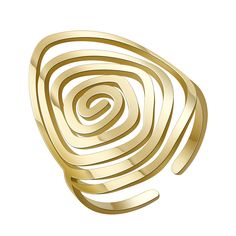 Cette exquise bague géométrique Skyrim Irregular Swirl pour femme est fabriquée en acier inoxydable, avec un design tourbillon géométrique unique qui ne manquera pas de faire sensation. Mélange idéal de mode et de fonctionnalité, il est parfait pour un usage quotidien et constitue un cadeau d'anniversaire inoubliable.

 Bague géométrique tourbillon doré pour femme Spiral Ring, Swirl Ring, Braided Ring, Ring Fashion, Geometric Ring, Meaningful Jewelry, Geometric Jewelry, Swirl Design, Pendant Rings