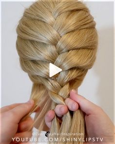 + ++ +Elevate your hair game with this simple braid hack. Effortlessly achieve stunning braids with a quick and easy technique. braided hairstyles half up half down, braided hairstyles for teens, braided hairstyles easy, ,... French Braid Your Own Hair, Braid Step By Step, Braided Summer Hairstyles, How To French Braid, Hair Braid Videos, Peinados Fáciles Para Cabello Corto