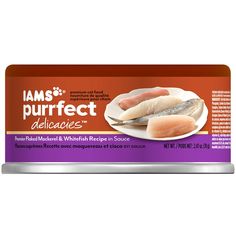 iams purfect delicacies canned fish fillets