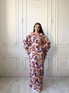 Bohemian #maxidress dress, plus size colorful long sleeve dress, #islamic clothing, ready #hijab, #jilabia, #abaya, Muslim summer dress, #maternitydresses Eid Floral Print Long Sleeve Abaya, Floral Print Long Sleeve Kaftan For Eid, Long Sleeve Floral Print Kaftan For Eid, Spring Multicolor Abaya, Long Sleeve Patterned Kaftan With Floral Print, Modest Maxi Length Kaftan For Spring, Modest Maxi-length Kaftan For Spring, Patterned Floral Print Long Sleeve Kaftan, Long Sleeve Floral Print Patterned Kaftan