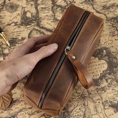 aterial: Leather Weight: 0.15kg Type: Other Stationery Pouch, Pencil Case Stationery, Beautiful Pen, Pen Pouch, Pencil Bag, Pencil Bags, Crazy Horse, Pencil Pouch, Pen Case