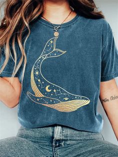 Boho Eclectic, Wild Life, Electronic Devices, Sea Animals, Look Casual, Belleza Natural, Casual Tee, Styl Vintage, Types Of Collars