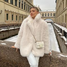 FREE SHIPPING ON ALL ORDERS OVER $50 | 100% SATISFACTION GUARANTEED Click "ADD TO CART" To Get Yours Now | Up To 60% OFF✨ Add a Touch of Glamour to Any Winter OutfitStay warm and stylish this winter with Arimonz Iconic Fluffy Furry Faux Fur Jacket. This winter shaggy overcoat is designed to provide both comfort and a bold fashion statement. Perfect for the colder months, the faux fur construction provides exceptional warmth without compromising on style. Features: 📌 Ideal for both casual and fo Liza Rudkevich, Beige Fur Coat, Shaggy Fur Coat, Fur Coat White, Fur Decor, Womens Faux Fur Coat, Faux Fur Material, Fox Fur Jacket, Women Overcoat