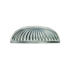 an aluminum dome cover for a ceiling light on a white background with clippings