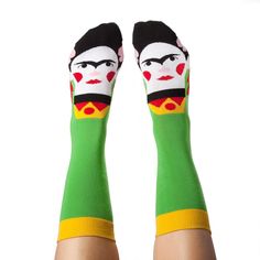 Frida Callus Socks M Top Gadgets, Art Socks, Funky Socks, Fun Socks, Sock Game, Artist Gifts, Women's Socks, Funny Socks, Gifts For Art Lovers