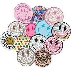 Introducing our 12-Pack of Smiley Face Themed Cardstock Cutouts, designed to add a touch of positivity and cheer to your car freshies. These 2.5" round cutouts are a delightful way to infuse your car with happiness and good vibes, making every drive a joyful experience. Whether youre decorating your freshies with a cute freshie hanger, fringe for freshies, rhinestone freshie fringe, focal beads, or even plastic cowboy hats, these trendy smiley face emoji cutouts for freshies will be the perfect Freshie Designs, College Hats, Car Candles, Mini Diffuser, Face Emoji, Car Freshies, Aroma Beads, Focal Beads, Car Air Fresheners