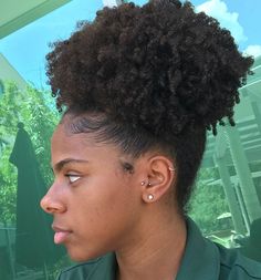 Hair Like Wool, Natural Hair Woman, Beautiful Black Hair, Protective Hairstyles For Natural Hair, Girls Natural Hairstyles, Curly Hair Styles Easy