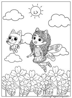 Pandy Paws and Gabby Coloring Page Free - Free Printable Coloring Pages Coloring pages #coloringpages Coloring books #coloringbooks Coloring pages for kids #coloringpagesforkids Coloring pages for kids princess #coloringpagesforkidsprincess 1.273 Gabby Cat Coloring Pages, Gabby Coloring Pages, Gabbie's Dollhouse, Gabbys Dollhouse Coloring Pages, Gabby Dollhouse Printable, Pandy Paws, Gabby Dollhouse, Disney Princess Coloring Pages