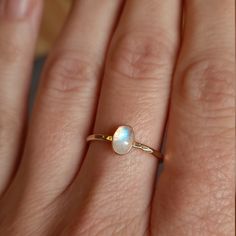 Rainbow Moonstone Oval Bezel Setting Ring Gold Sterling | Etsy Delicate Oval Opal Ring Gift, Delicate Oval Opal Ring As Gift, White Oval Crystal Ring Dainty Style, White Oval Cabochon Crystal Ring Gift, Oval Cabochon Moonstone Ring Gift, Oval Moonstone Ring Gift, Oval Moonstone Ring For Gift, Minimalist Oval Moonstone Birthstone Ring, Spiritual Oval Opal Birthstone Ring