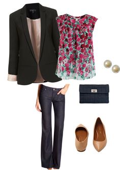 "Business Casual" by badocherty on Polyvore. I really want this outfit specially the top!! Spring Outfit Women, Work Attire Women, Work Heels, Casual Work Attire, Stitch Fix Outfits, Women Business, Business Dress, Jello Shots