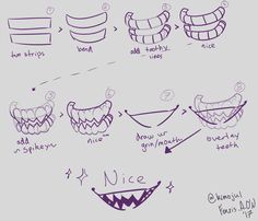 how to draw mouthy mouths for kids and beginners with step by step instructions