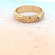 Beautiful Floral band 14 k Gold Filled or Sterling Silver...wear as Midi, Pinky or Knuckle ring... So comfortable you won't know you are wearing them! No pinching like adjustable rings.. Go From Ordinary to Extraordinary! You won't believe the difference that a correctly sized toe ring makes. Our rings are complete circles Sizes 2.5 - 6 (Measure in mm) You will absolutely love these rings For toe ring sizes it is half your shoe size or pinky finger size For Thumb Rings, two sizes larger than you Vintage Wedding Toe Ring Midi Rings, Vintage Wedding Toe Rings, Vintage Yellow Gold Midi Rings For Wedding, Heirloom Adjustable Toe Rings, Adjustable Vintage Midi Rings For Wedding, Adjustable Heirloom Toe Ring, Vintage Flower Toe Ring For Gift, Vintage Flower Toe Ring As Gift, Vintage Flower Toe Ring Gift