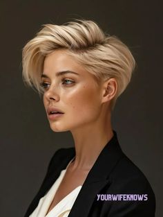 Short Platinum Blonde Hair Pixie, Short Golden Blonde Hair, Dirty Blonde Hair Short, Short Blonde Hair Pixie, Highlights Dirty Blonde, Blond Pixie Cut, Hair Color Dirty Blonde, Blonde Undercut, Cool Blonde Tone