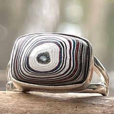 Brand New Authentic Fordite "Motor City Or Detroit Agate”Cabochon Set In Solid 925 Sterling Silver - Marked Ring Size: 6 3.6 Grams Total Weight Price Based On Extremely Limited Supply (The Supply Of Fordite Is Limited To What’s Already On The Market) - This One Is Not Lab Created Though Not Actually A Gemstone, The Man-Made Material Tells The Story Of American Automotive History. Like Genuine Semiprecious Stones, The Material Is Actually Rare. Since Both The Substance And Process Of Painting Veh Fordite Jewelry, Agate Cabochon, Motor City, Womens Jewelry Rings, Solid 925 Sterling Silver, Sterling Silver Ring, Semiprecious Stones, Sterling Silver Rings, Agate