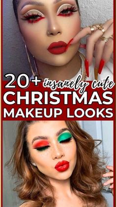 Festive Holiday Makeup, Dewy Summer Makeup