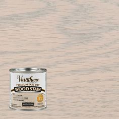 Sunbleached, Varathane Premium Fast Dry Wood Stain-262030, Half Pint: Provides rich, even color quality and exceptional wood grain highlighting. The innovative formula offers exceptional coverage and requires only one coat of stain to achieve maximum color. The fast dry and recoat time allows projects to be completed quicker. These stains are recommended for all interior wood projects such as furniture, cabinets, doors and trim, floors and paneling. Size: 0.5".  Color: Yellow. Sunbleached Wood Stain, Varathane Stain, Doors And Trim, White Washed Furniture, Natural Stain Wood, Cabinets Doors, Interior Wall Paint, Professional Paintings, Half Pint