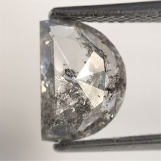 a diamond is shown in this close up photo