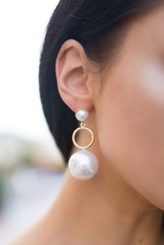 Fashion Earrings Studs, Classic Pearl Earrings, Meteorite Jewelry, Crystal Wedding Jewelry, Classic Earrings, Bride Jewellery, Wedding Earrings, Bridal Earrings