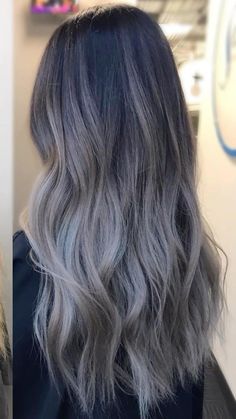 Brown Brows, Grey Ombre Hair, Brown Ombre Hair, Brown Hair With Blonde Highlights, Ash Blonde Hair, Brown Hair Balayage, Hair Color Purple, Brown Blonde Hair, Ombre Hair Color