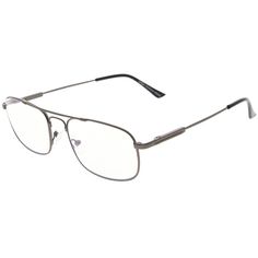 Rectangle Multifocus Progressive Readers Gunmetal M1705 Fluorescent Lighting, Memory Frame, Hinged Frame, Titanium Metal, Computer Glasses, Spring Hinge, European Union, Womens Glasses, Eye Protection