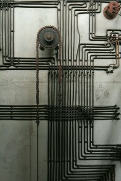 the pipes are all connected to each other