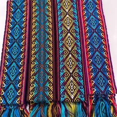 This is a fine and colorful dance hand woven sash from the Andes. It measures 2 1/4 inches across and 88 inches long. The weave is so well made and beautiful. It is in perfect condition! Vibrant colors! Choose your favorite color on the variation tab. These belts are made in Ecuador, in the beautiful and colorful town of Otavalo. I got them directly from the indigenous weavers. It is a wonderful example of indigenous artisan craftsmanship of the area. Thank you for visiting my shop! Traditional Handmade Multicolor Scarves, Traditional Multicolor Handwoven Scarves, Traditional Handwoven Multicolor Scarves, Colorful Town, Santa Fe Nm, Navajo Turquoise, Sweetest Day, Sash Belts, Sash Belt