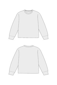 Streetwear Long Sleeve T-shirt Design Template Long Sleeve T Shirt Cloth Template Design, Mock Ups Free Templates, Clothing Mockup Templates, Streetwear Mockup, Long Sleeve Mockup, Clothing Vector, Photo Avion, Streetwear Long Sleeve, Clothing Templates