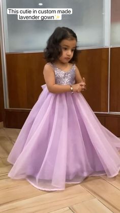 This cutie in custom made lavender gown✨ in 2022 | Little girl gowns, Kids gown, Dresses kids girl Baby Girl One Piece Dress, Beby Girl Frok Design, Baby Girl Dress Design Kids Fashion, Frocks For Girls Designer, Birthday Party Dress For Girls Kids, 1st Birthday Dress For Baby Girl Indian, Frocks For Kids Designer, Children Gowns Dresses, Kids Fashion Girl 8-10 Party Wear