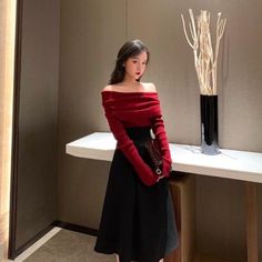 Looks Rihanna, Best Winter Outfits, Elegant Outfit Classy, Everyday Fashion Outfits, Korean Fashion Dress, Classy Casual Outfits, Midi Skirts, Modest Fashion Outfits