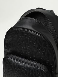 Backpack ARMANI EXCHANGE Men color Black Armani Exchange Men, Italian Fashion Designers, Men's Backpack, Armani Exchange, Black Backpack, Italian Fashion, Backpack Bags, Black Color, Zip Pockets