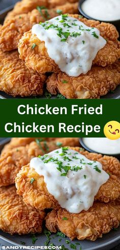 Craving a comforting meal? This Chicken Fried Chicken Recipe is the perfect solution. It’s a flavorful dish that's easy to whip up, making it an ideal choice for family dinners any night of the week. Homestyle Chicken Recipes, Easy Recipes Using Chicken Tenderloins, Ideas With Chicken Tenders, Something Easy To Cook For Dinner, Easy Dinner Ideas For Two Chicken, Best Fry Chicken Recipe, Ideas For Chicken Tenders, Chicken Recipe Ideas For Dinner, Recipes With Fried Chicken