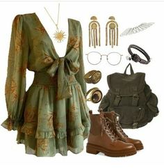 Hippie Outfits, Really Cute Outfits, Lookbook Outfits, Dream Clothes, Looks Vintage, Retro Outfits