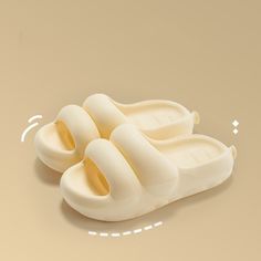 Color: Light yellow, Shoe size: 36or37 Beige Closed Toe Sport Sandals For Summer, Beige Sport Sandals With Cushioned Footbed For Summer, Beige Slip-on Sport Sandals For Summer, Beige Round Toe Sport Sandals For Beach, Beige Flat Jelly Sandals For Summer, Beige Round Toe Slides For Vacation, Beige Open Toe Sport Sandals For Beach, Yellow Non-slip Slide Flip Flops, Beige Synthetic Sport Sandals For Summer