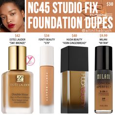 Basic Makeup Kit, Double Wear Foundation, Makeup For Black Skin, Foundation Shades