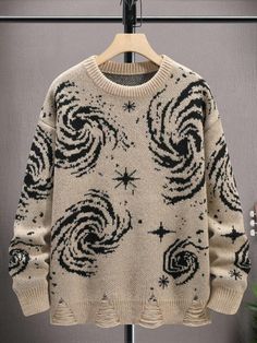 Guys Clothing Styles, Drop Shoulder Sweaters, Knitwear Men, Really Cute Outfits, Knitted Pullover Sweaters, Cool Clothes, Dream Clothes, Men Clothing, Look Cool