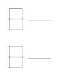 three different types of couches are shown in the diagram below, which one is for each