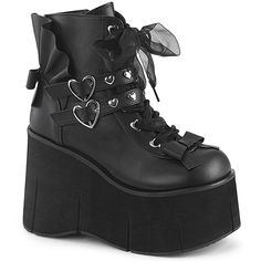 #ad Top Seller for Pleaser Demonia 4 Pf Sheer Ribbon Lace-Up Ankle Boots Adult Women Shoes Kera/55, Fashion Womens Boots Alternative Shoes, Single Sole Heels, Festival Shoes, Punk Boots, Gogo Boots, Cosplay Shoes, Black Vegan, Womens Knee High Boots, Lace Up Ankle Boots