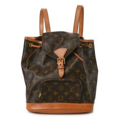 This is an authentic LOUIS VUITTON Monogram Montsouris MM Backpack. This backpack is crafted ofmonogram coated canvas withvachetta trim including shoulderstraps, base, and a cinch cord. The bag also featuresbrass hardware, an exterior zipper pocket and a flap with a belt closure.The top opens to a cocoa brown fabricinterior with a patch pocket and a D ring. Louis Vuitton Backpack Mm, Louis Backpack, Cocoa Brown, D Ring, Authentic Louis Vuitton, Louis Vuitton Monogram, Patch Pocket, Zipper Pocket, Cocoa