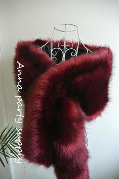 Faux fur stole Length 160-165cm width 30cm Regular shippment (ePacket ,Hongkong Post ,China Post ) Shipping time : 5-40days by regular shipment (ePacket ,China Post) Usually shipping to USA,CA,AU,JP,EURO 5-18days (50%) 18-28 days (48%) 28-40days (2%) So,Most of the package will take 5-28days, few of them will take over 28 days. If you need them urgently we can also choose DHL shipment for you. We can make many colors of them,if you need special request,please feel free to contact us.Thanks! Fur Shawl With Burgundy Dress, Fur Shawl Red, Fur Shaw Red Dress, Luxury Red Winter Shawl, Winter Wedding Dress Red Shawl, Burgandy Bridesmaids Dresses With Fur Shawl, Red Velvet Dress Fur Shawl, Velvet Shawl Wedding Red, Fur Shawl Outfit