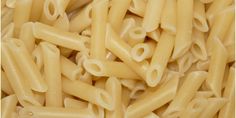 closeup of macaroni and cheese noodles