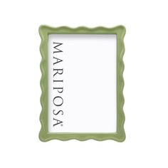 a green frame with the word marroba on it's front and bottom