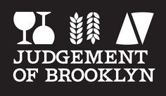 the logo for the department of brooklyn, which has been designed to look like it is in