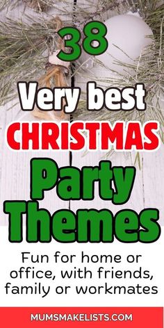 The holiday season is fast approaching which means lots of fun Christmas parties with family and friends. If you are planning a Christmas party in the next coming weeks but are stuck on a holiday party theme be sure to check out all the elegant Christmas party themes that we have rounded up for you. Christmas Themed Fundraiser Ideas, Womens Holiday Party Ideas, Christmas Theme Costume Ideas, Work Christmas Theme Ideas, Christmas Theme For Office, Movie Theme Christmas Party, Reindeer Christmas Party Ideas, Red And Green Christmas Party Theme