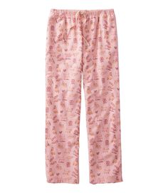 Women's L.L.Bean Flannel Sleep Pants, Print | Pajamas & Nightgowns at L.L.Bean Pants Print, Plus Size Sleepwear, Womens Flannel Shirt, Flannel Pajama Pants, Shell Pink, Flannel Pants, Women's Sleepwear, Flannel Women, Nightgowns For Women