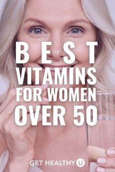 Women over 50 are prone to nutrient deficiencies. The good news is vitamins for women over 50 have come a long way. What Vitamins Should Women Over 50 Take Daily, Vitamins For Women Over 50 Over 50, Women's Vitamins, Best Vitamins For Women, Home Remedies For Bronchitis, Low Estrogen Symptoms, Low Estrogen